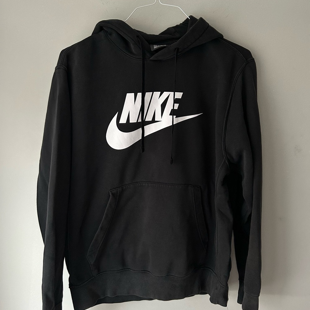 Nike Black and White Men's Hoodie